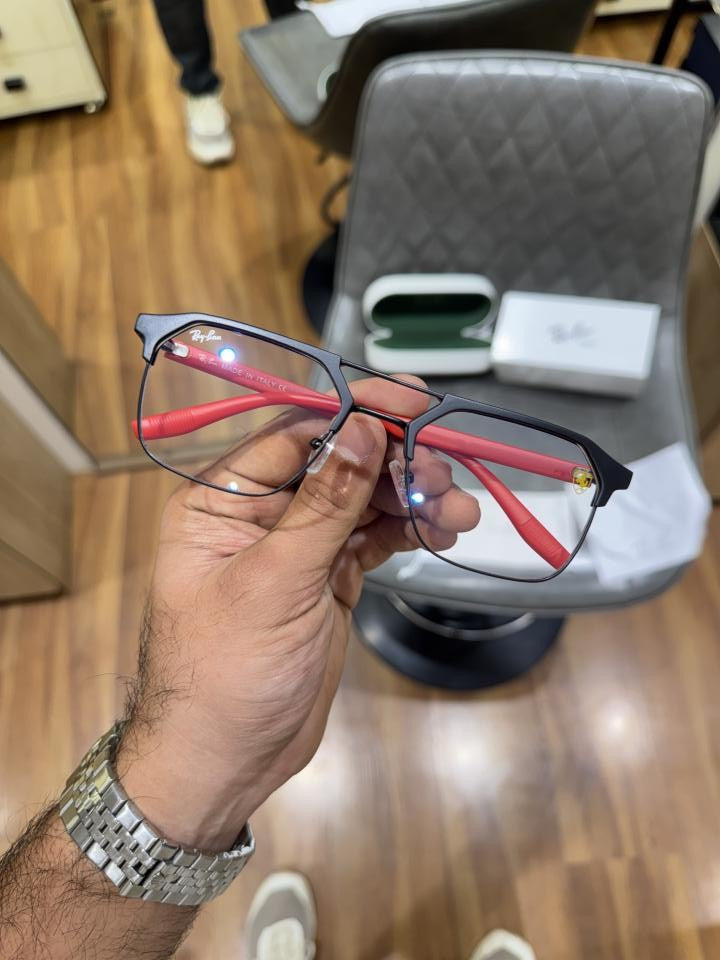 Ray_ban 04 Ferrari Black Plano