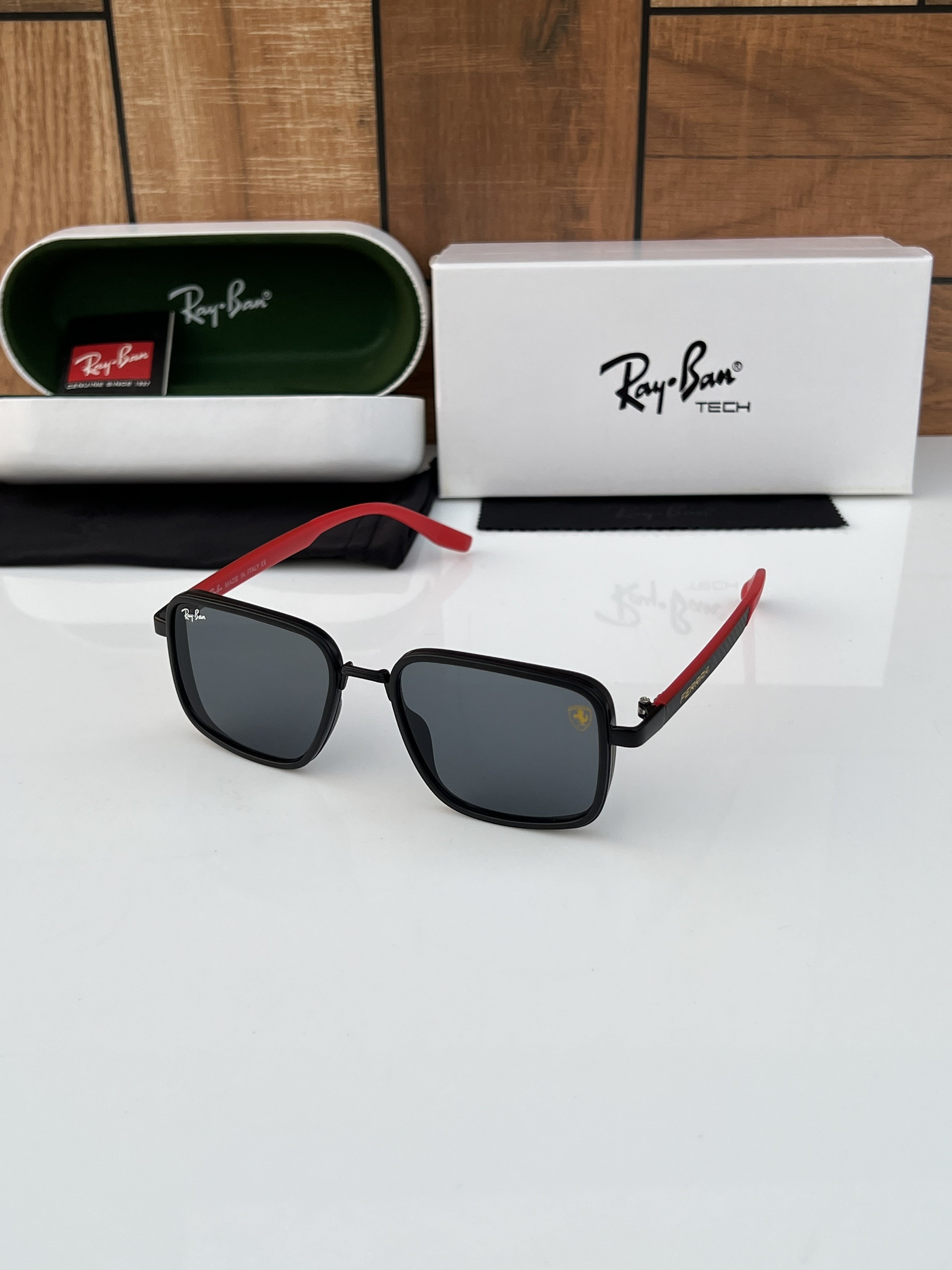 Ray_ban 8840 Black Red