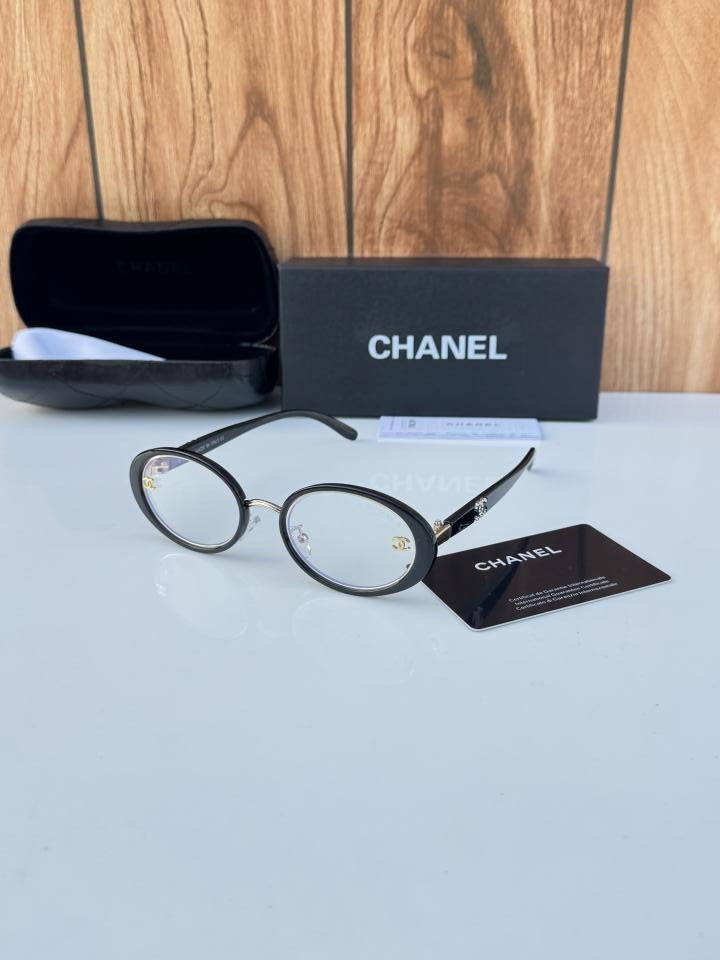 Cha_nel 7359 Gold Black Plano