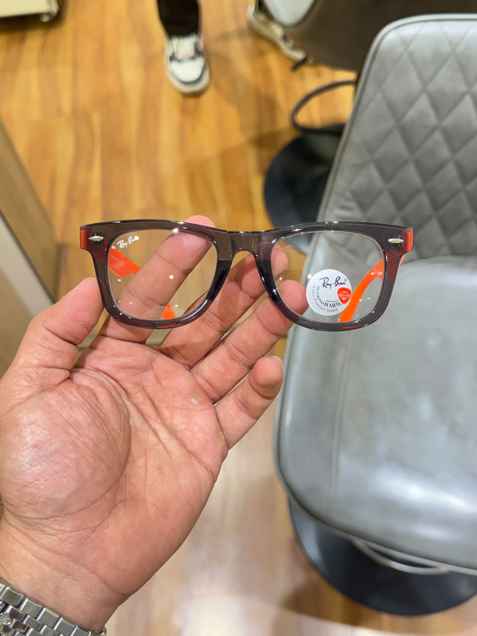 Ray_ban 2140 Grey Orange