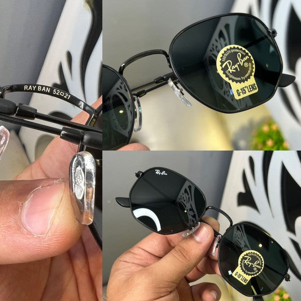 Ray_ban Hexagonal 3548 Full Black