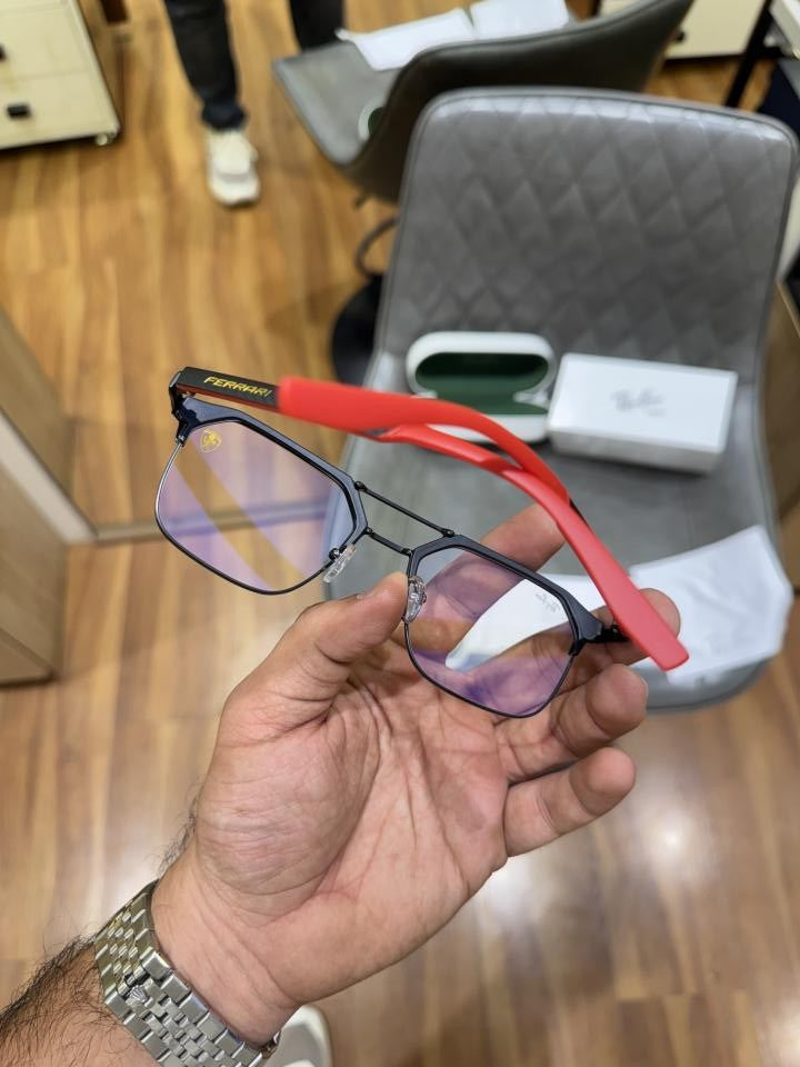 Ray_ban 04 Ferrari Black Plano