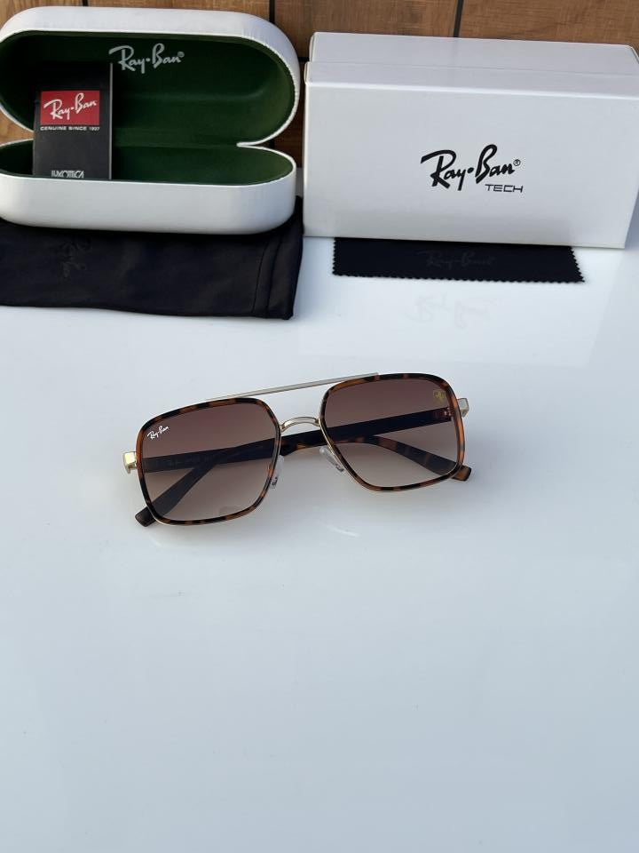 Ray_ban 8830 Gold Brown Tiger