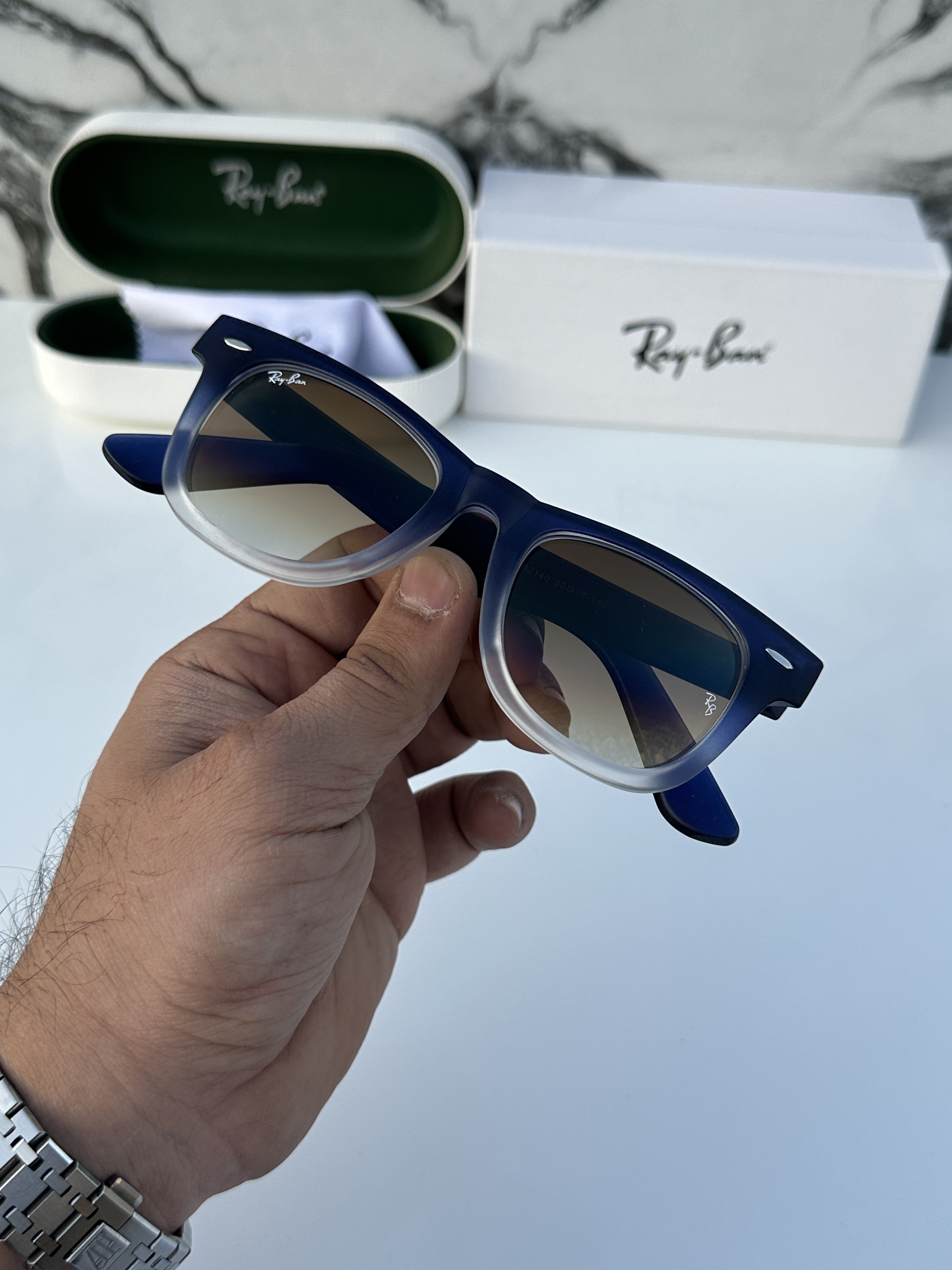 Ray_ban 2140 Blue Brown