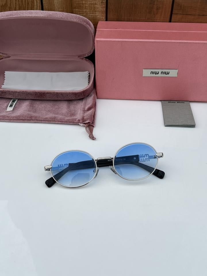 Miu_Miu 1423 Silver Blue