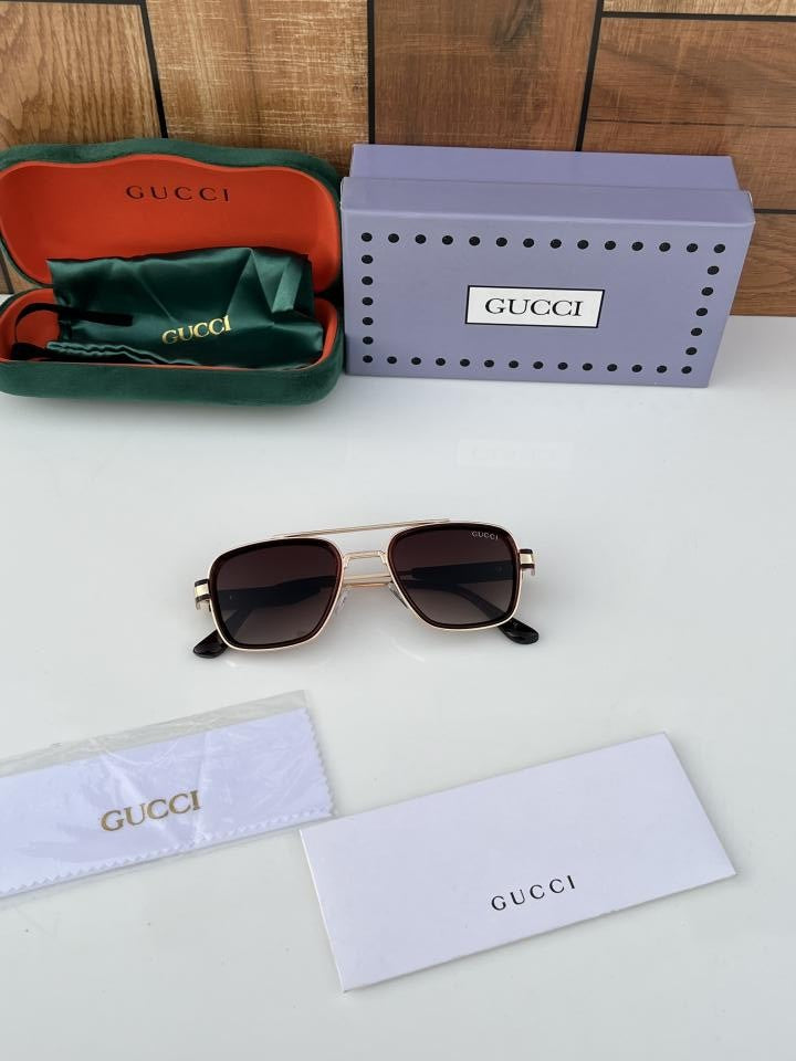 Guc_ci 617 Gold Brown