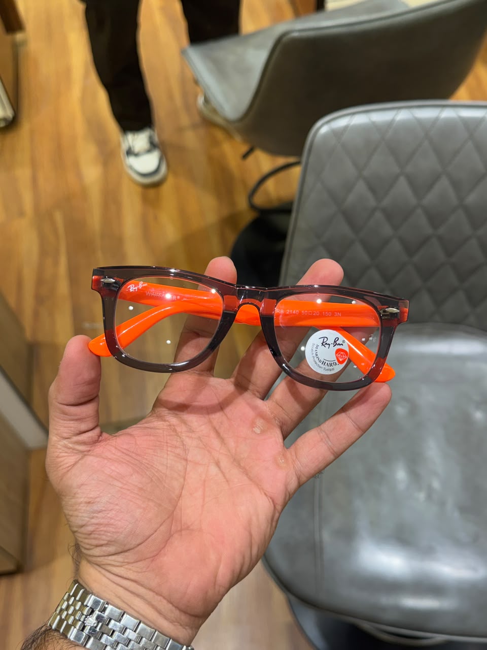 Ray_ban 2140 Grey Orange