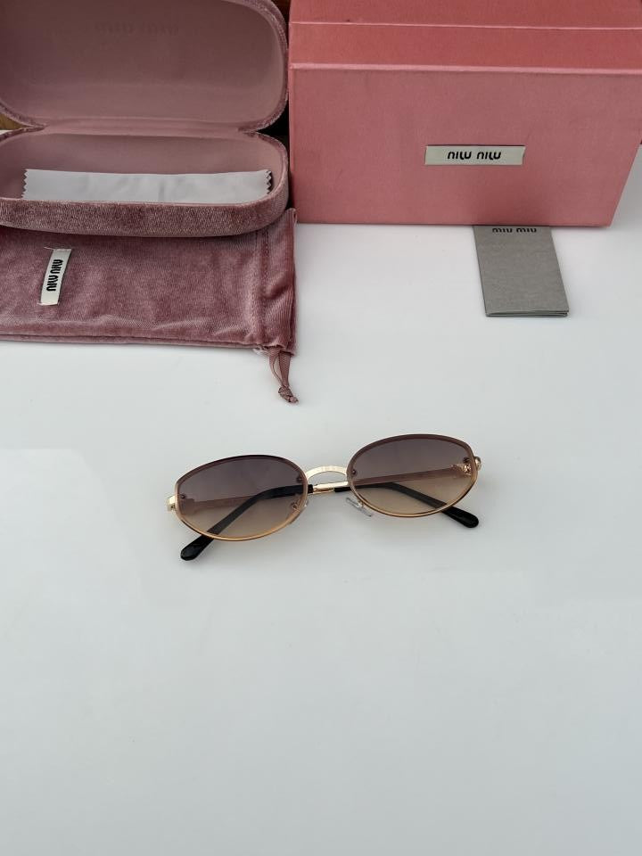 Miu_Miu 4128 Gold Brown