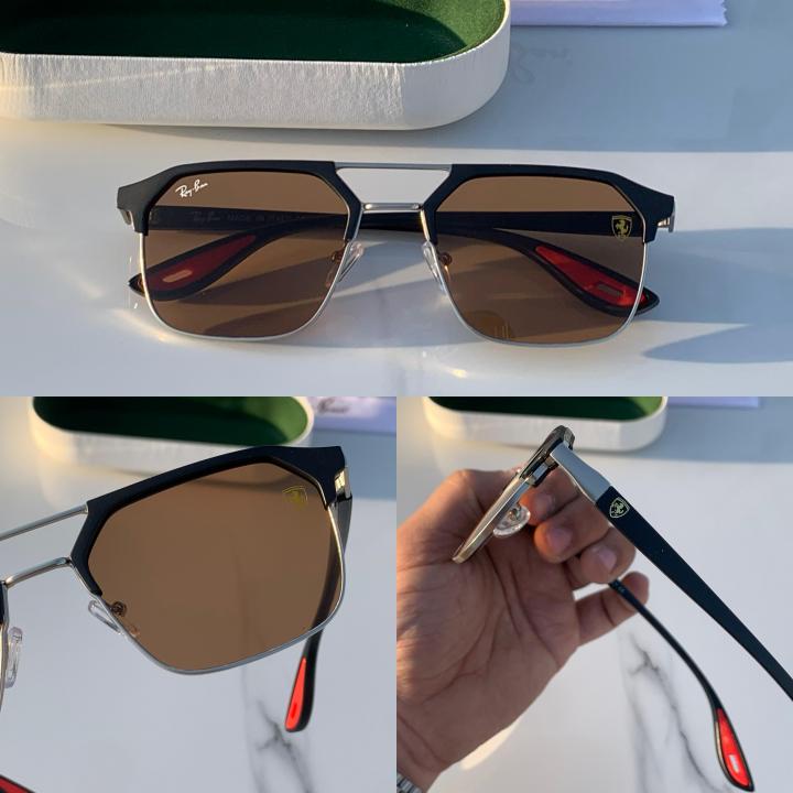 Ray_ban 04 Silver Brown