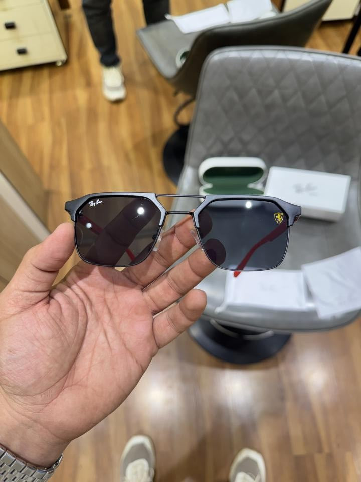Ray_ban 04 Ferrari Black Red