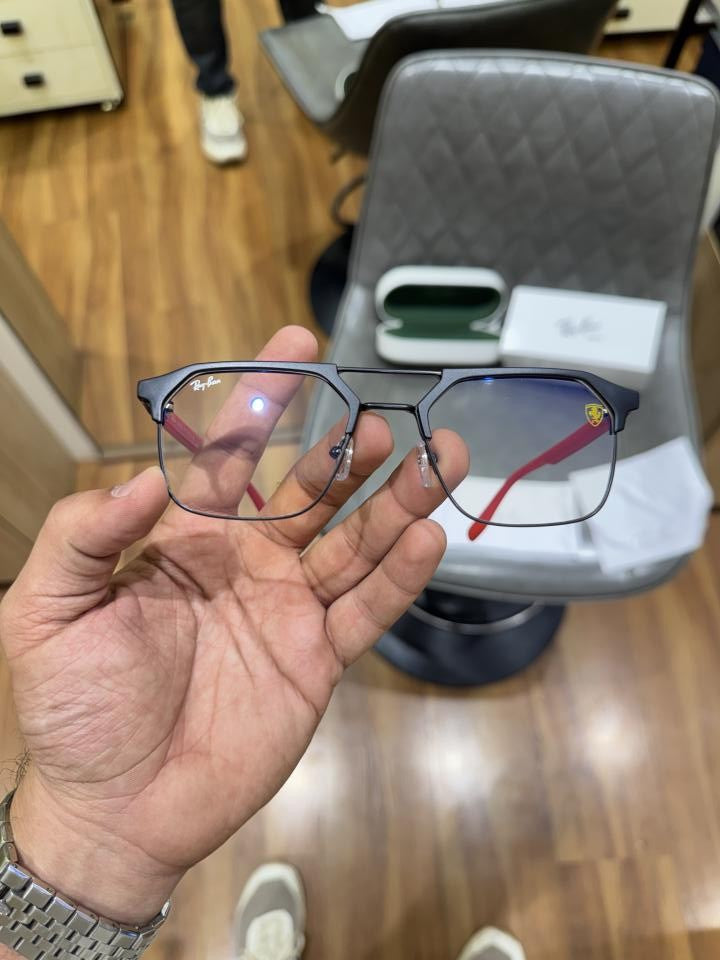 Ray_ban 04 Ferrari Black Plano