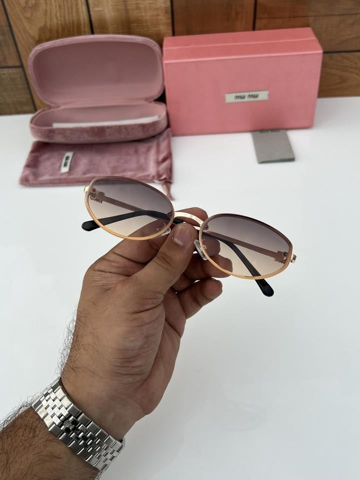 Miu_Miu 4128 Gold Brown