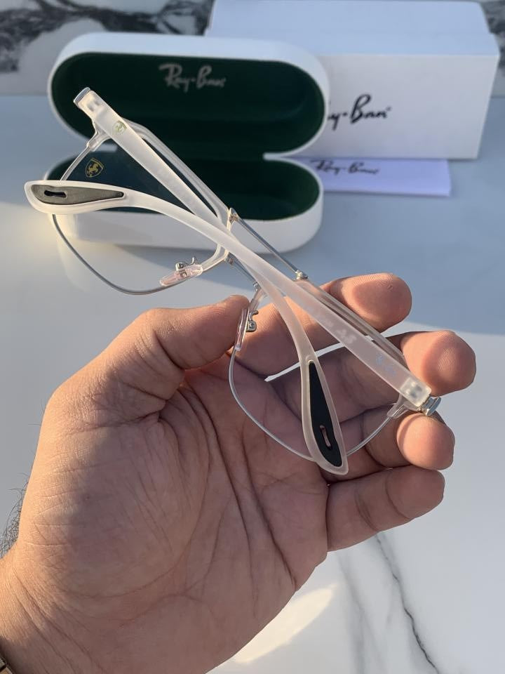 Ray_ban 04 White Plano