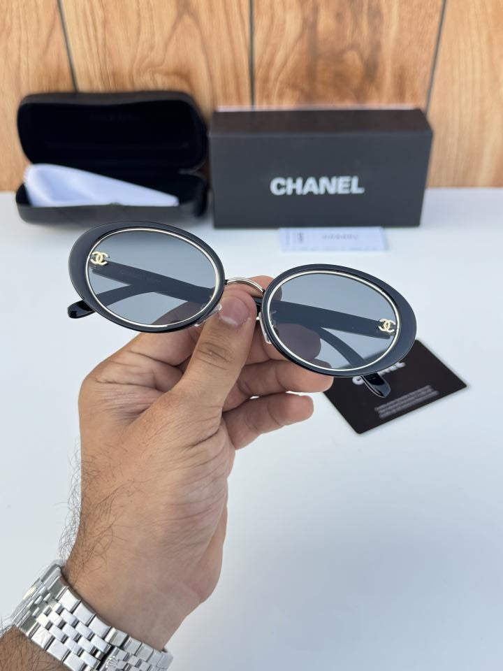 Cha_nel 7359 Gold Black