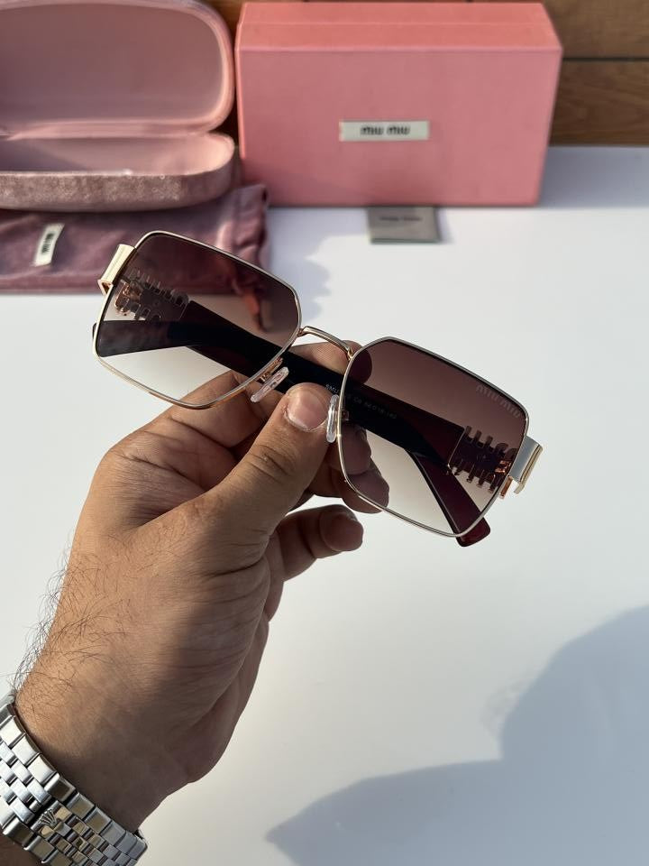 Miu_Miu 720 Gold Brown