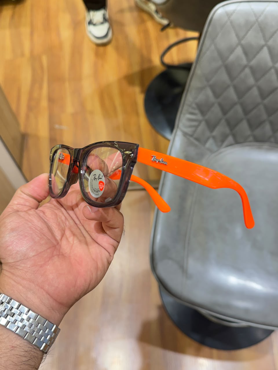 Ray_ban 2140 Grey Orange