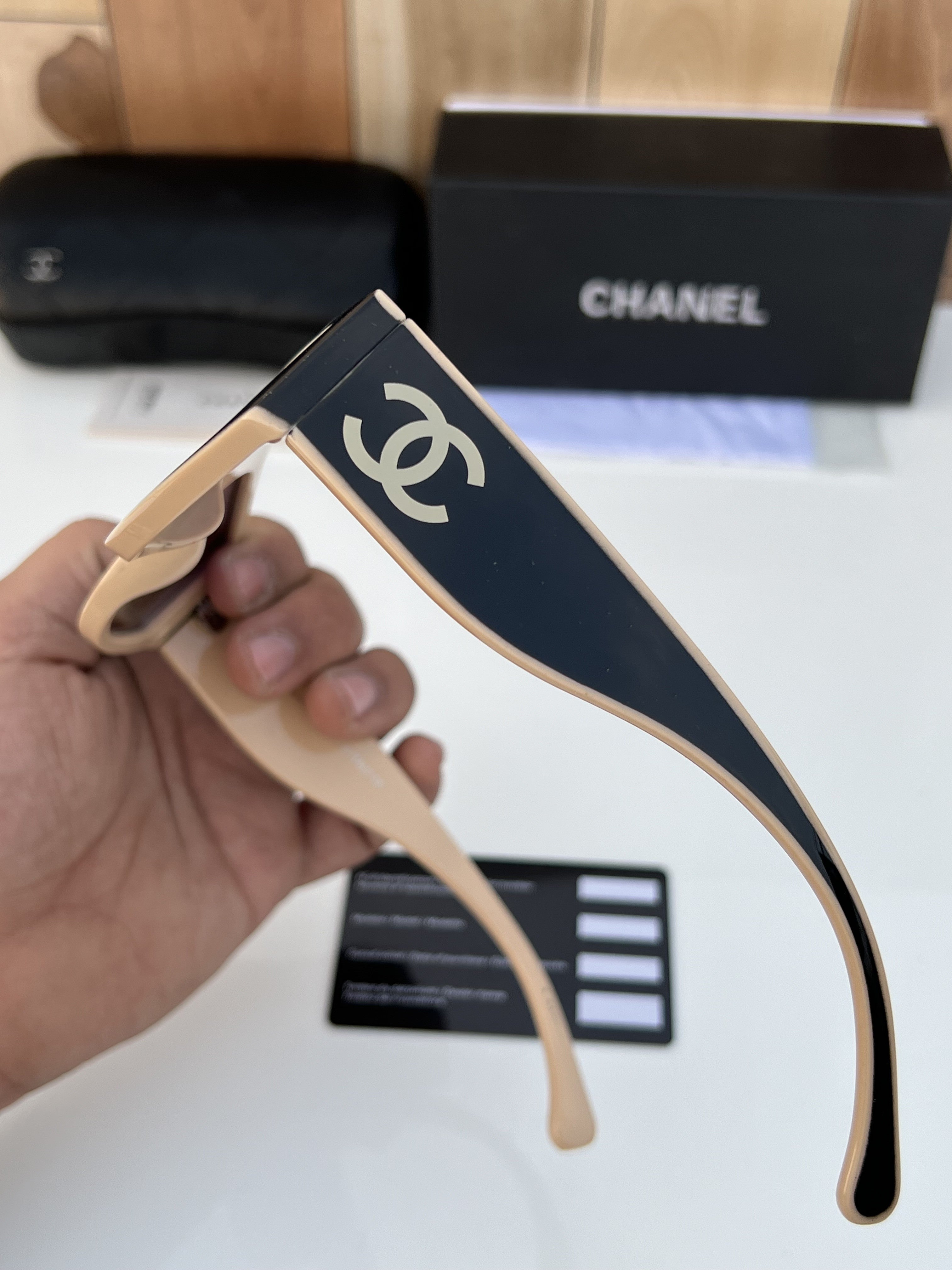 Cha_nel 1001 Peach Black