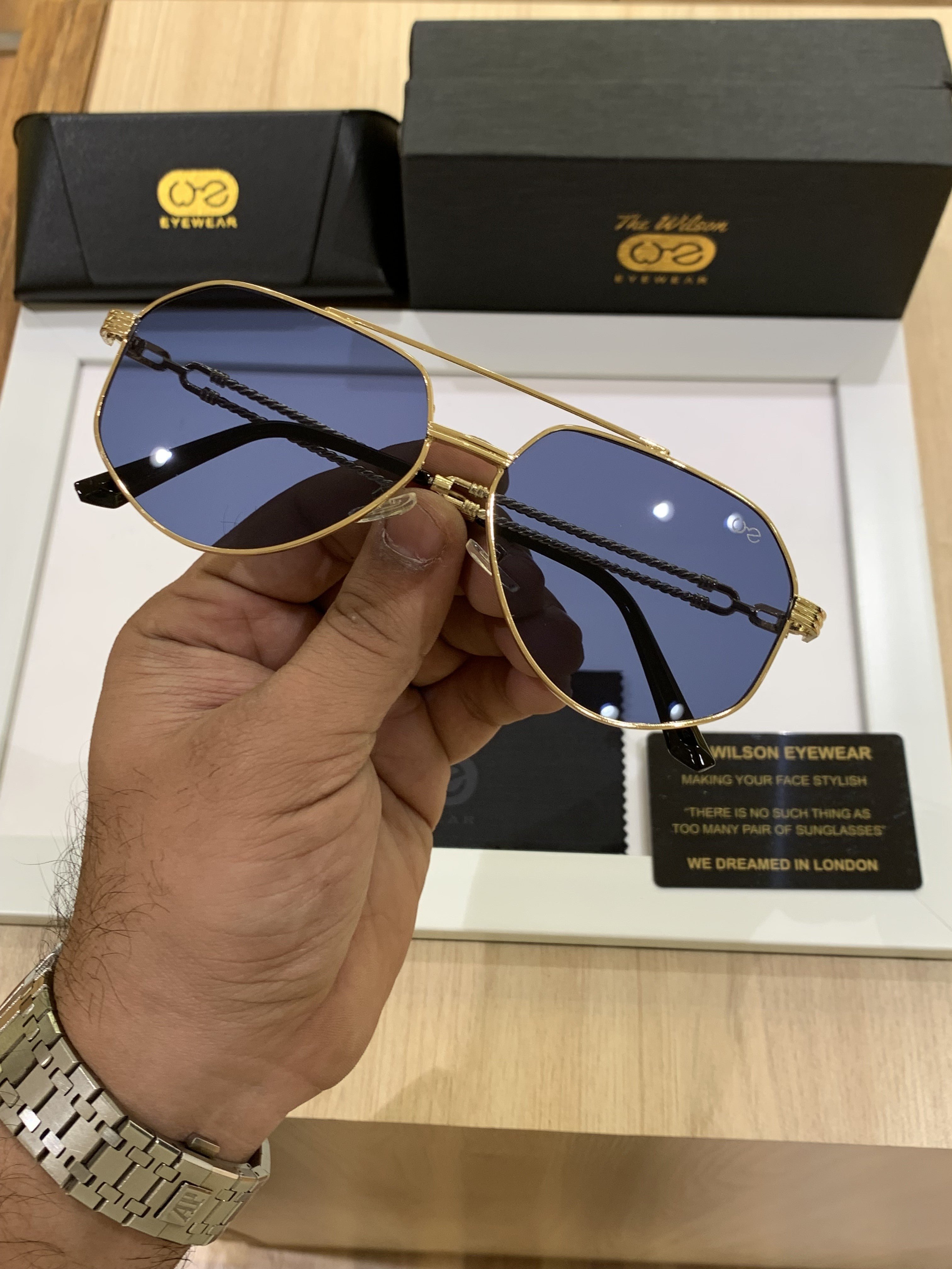 Wil_son 9875 Gold Blue