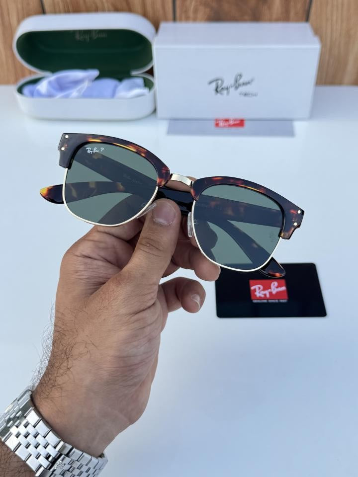 Ray_ban 0504 Tiger Green Gold