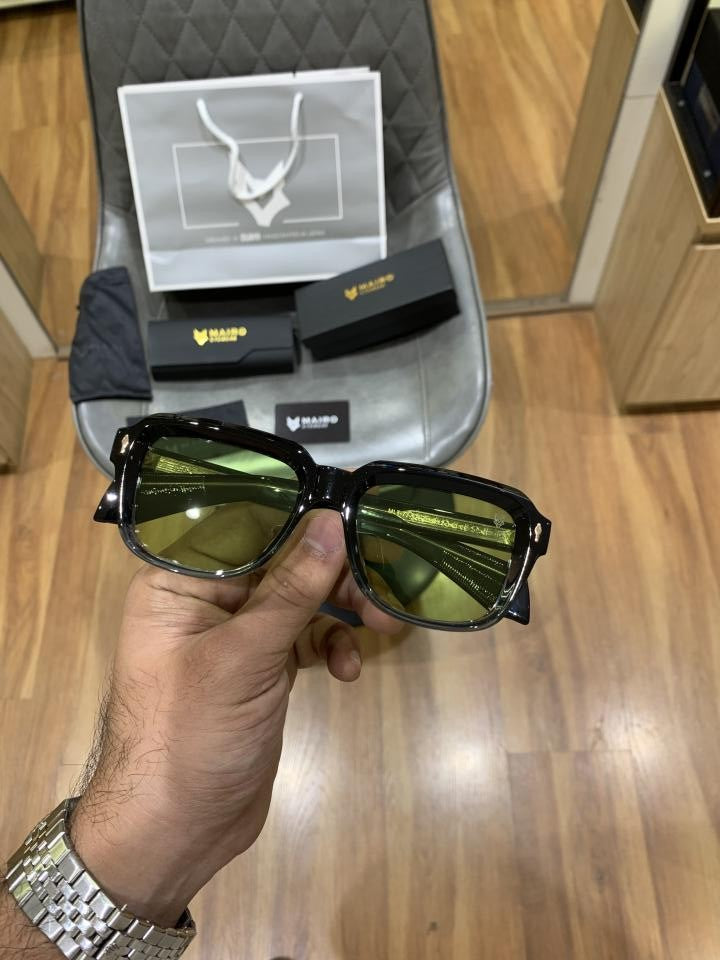 Mai_ro 77 Black Green Candy