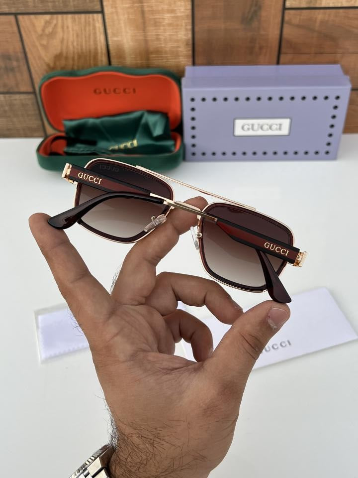 Guc_ci 617 Gold Brown