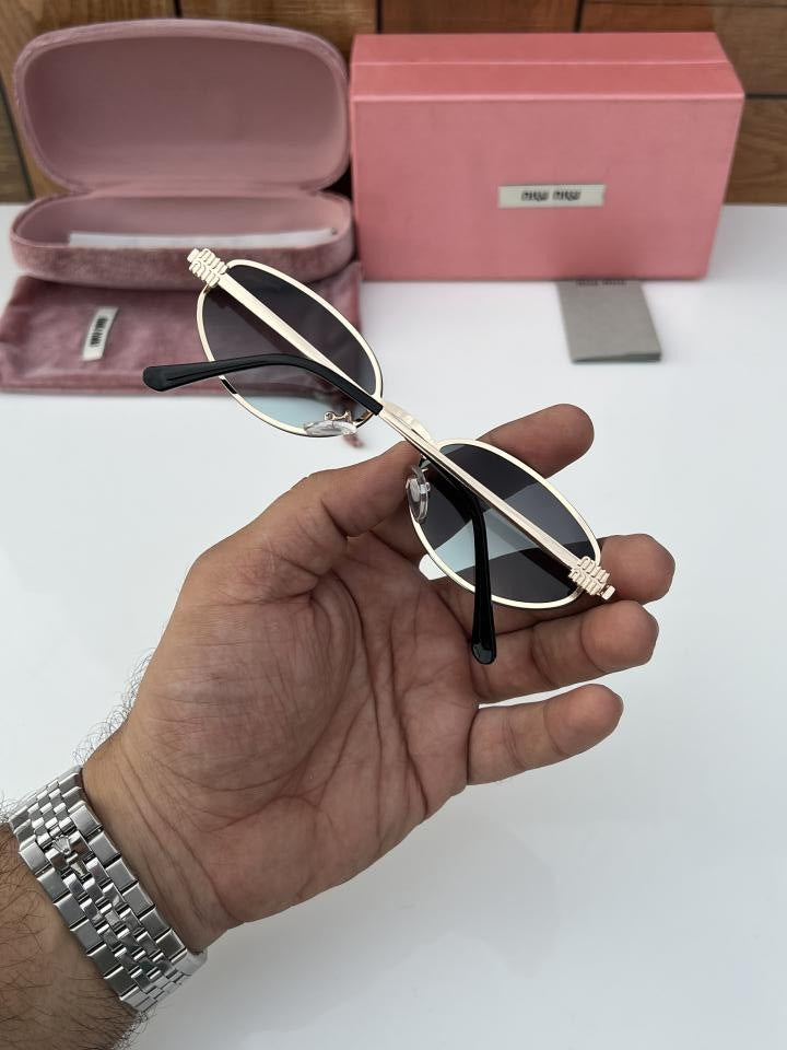 Miu_Miu 4128 Gold Green