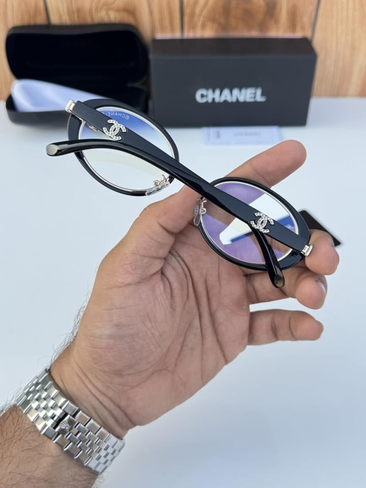 Cha_nel 7359 Gold Black Plano