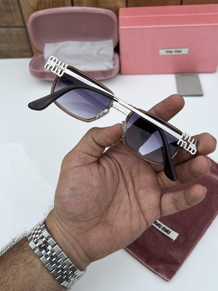 Miu_Miu 559 Silver Peach Shaded