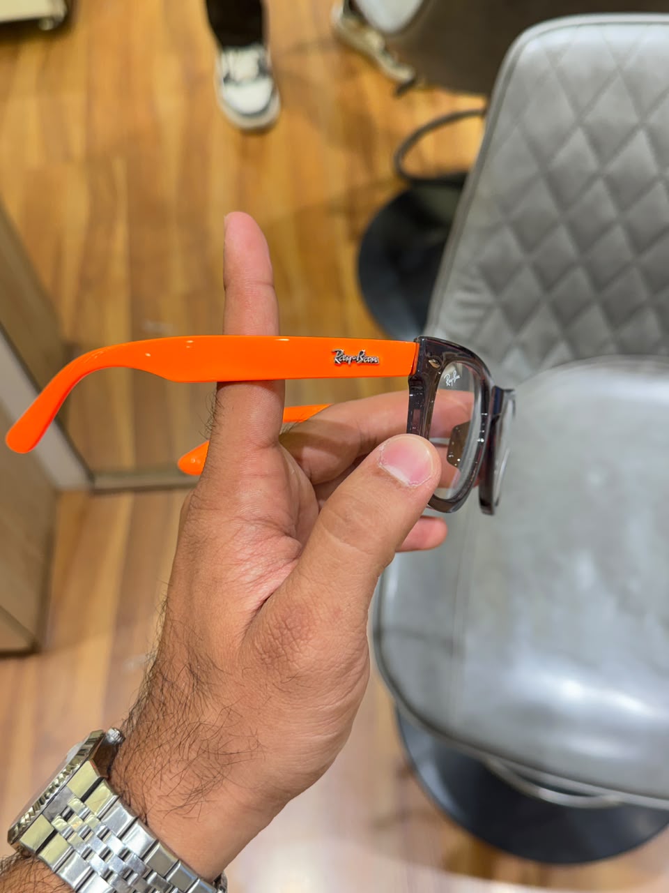 Ray_ban 2140 Grey Orange