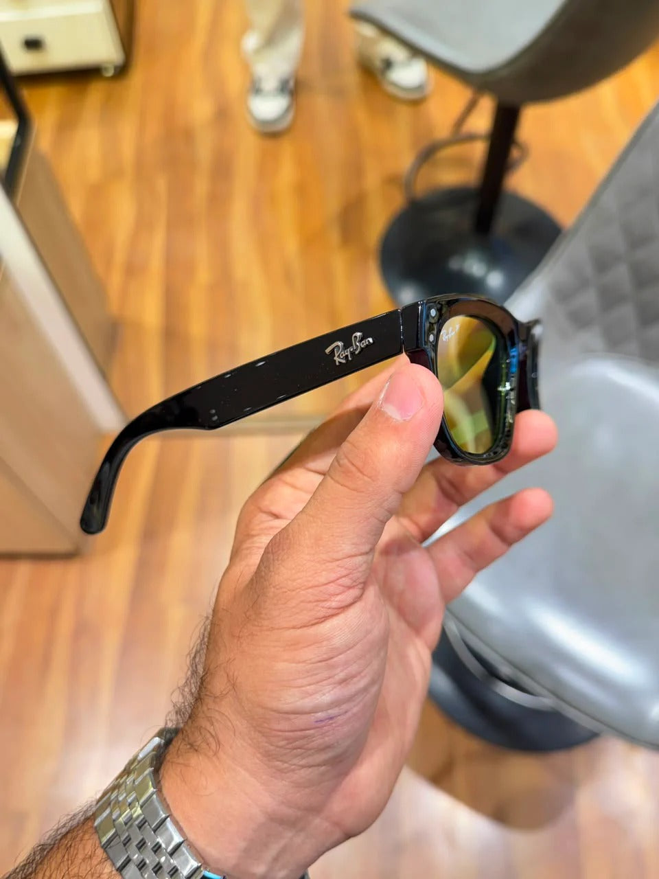 Ray_ban 0502 Black Green Candy
