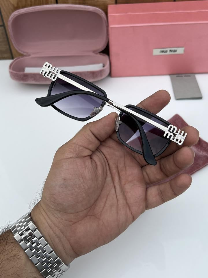Miu_Miu 559 Silver Black