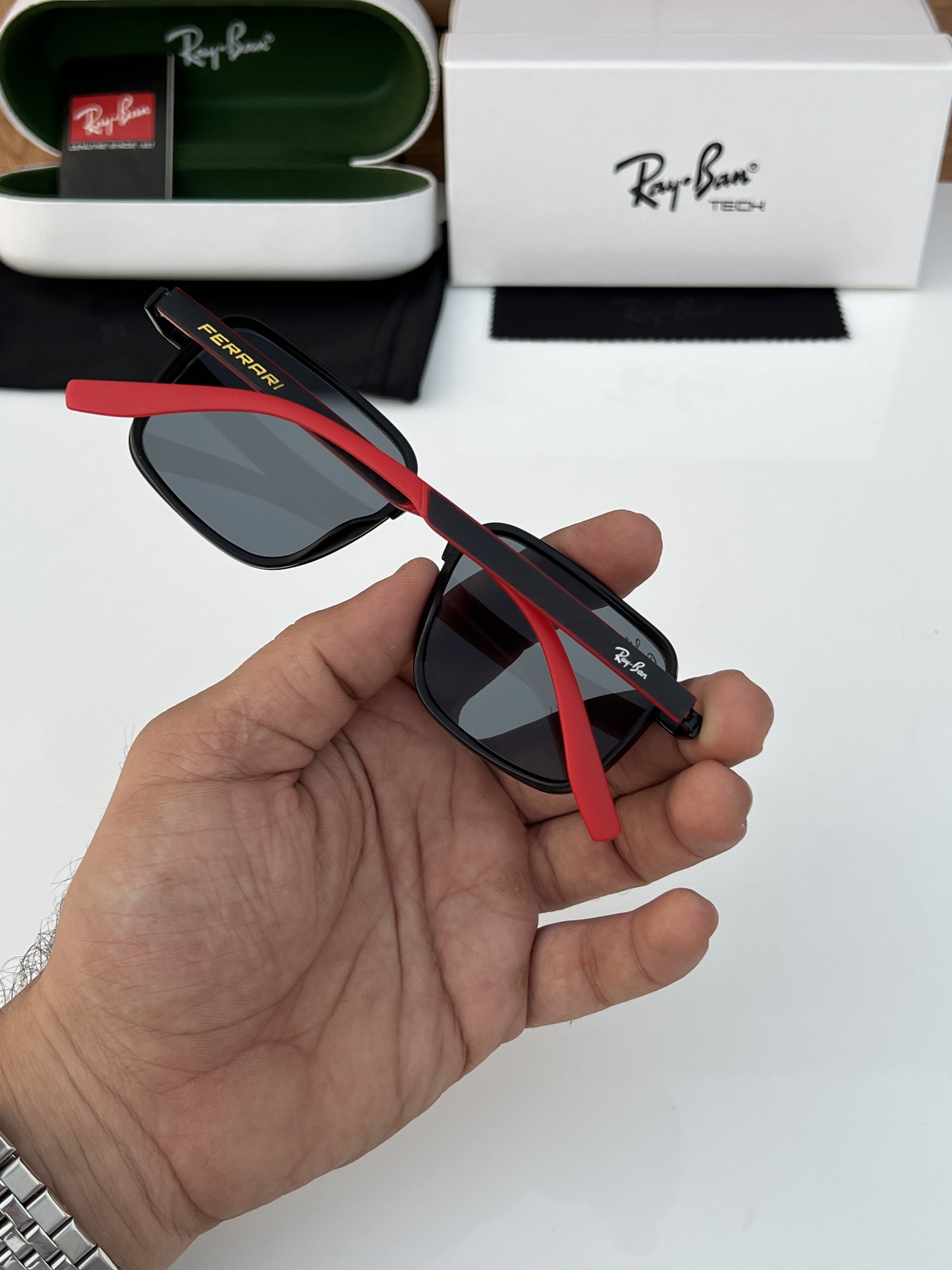 Ray_ban 8840 Black Red
