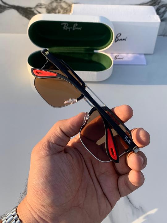 Ray_ban 04 Silver Brown