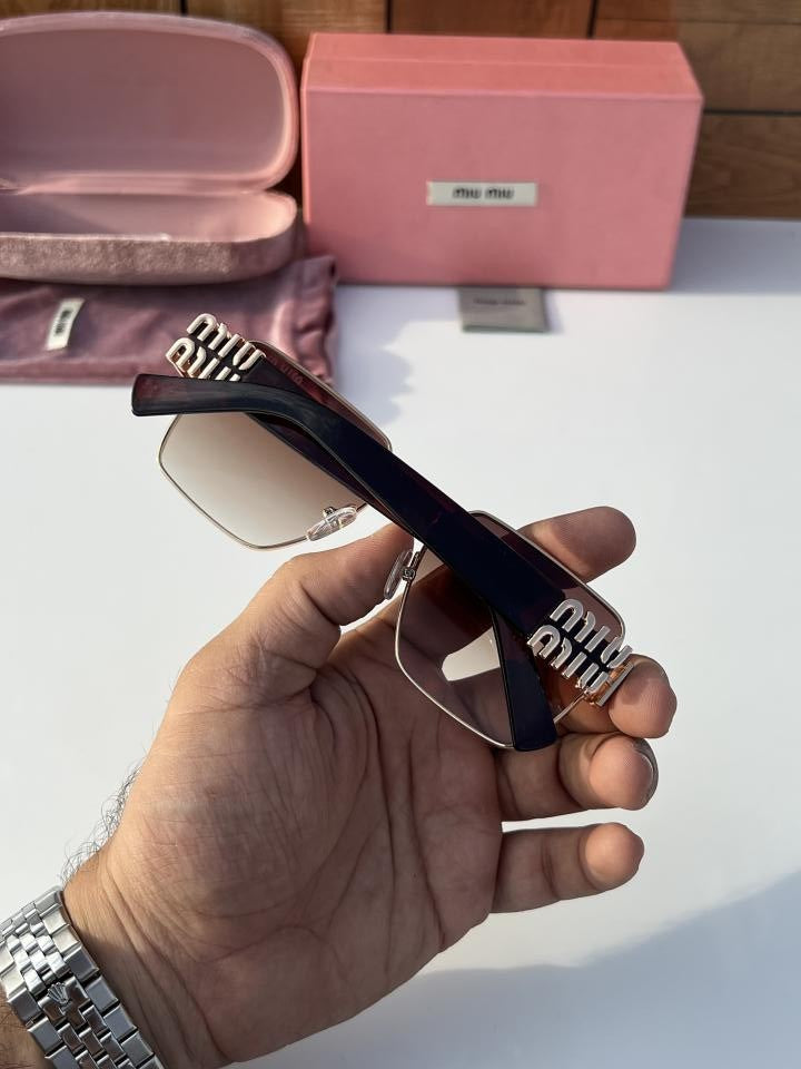 Miu_Miu 720 Gold Brown