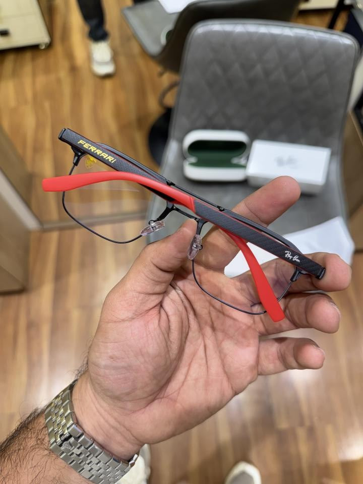 Ray_ban 04 Ferrari Black Plano