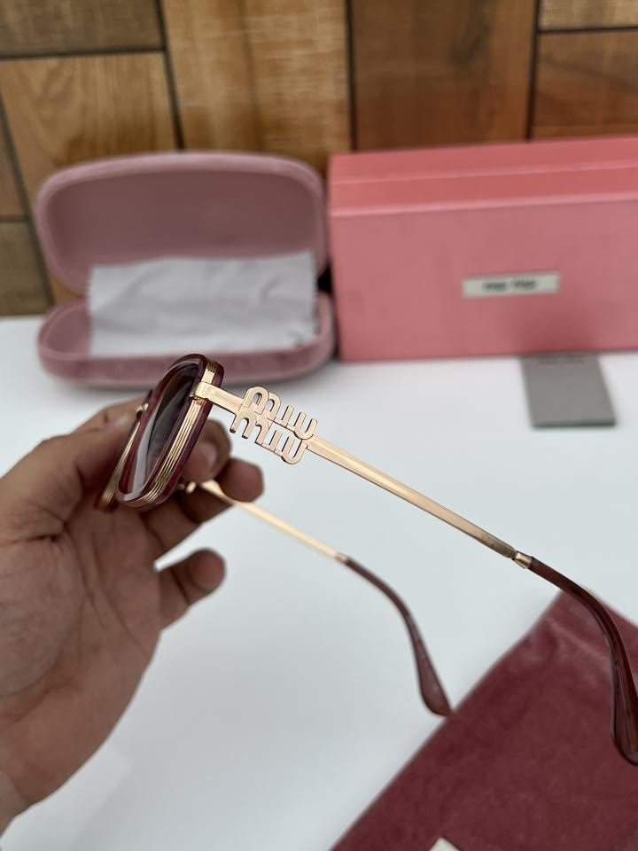 Miu_Miu 559 Gold Pink