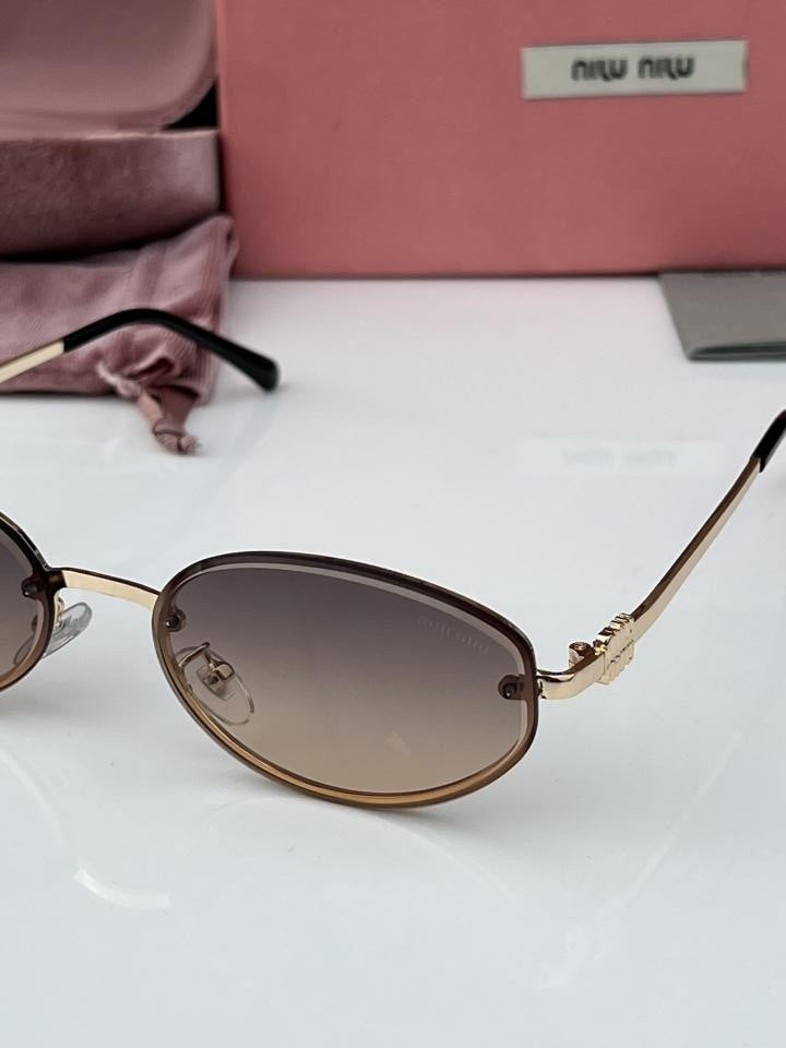 Miu_Miu 4128 Gold Brown