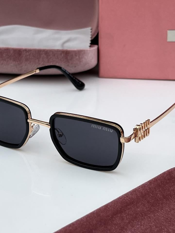 Miu_Miu 559 Gold Black