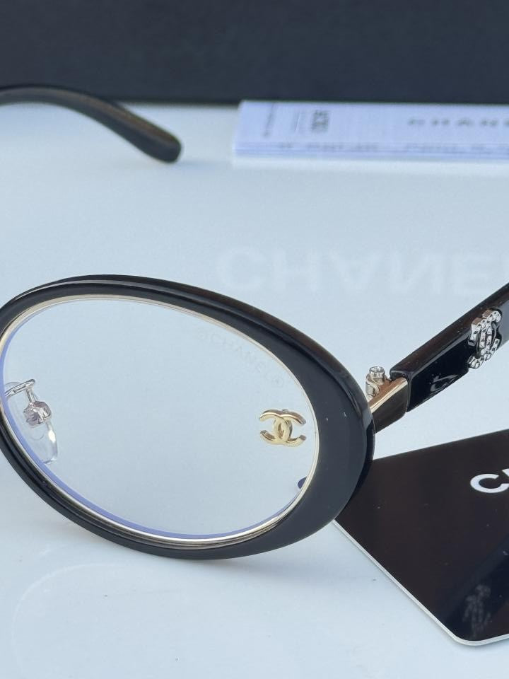 Cha_nel 7359 Gold Black Plano