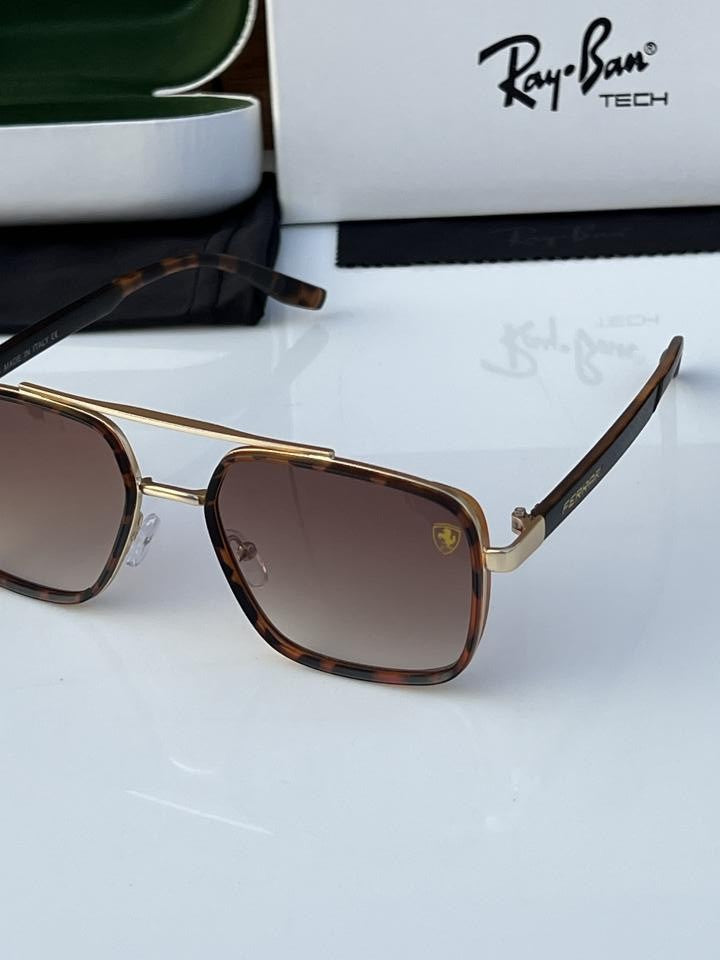 Ray_ban 8830 Gold Brown Tiger