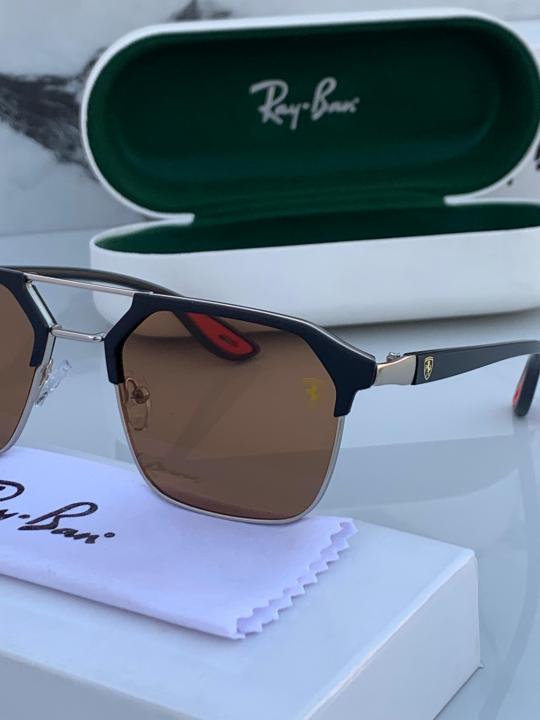 Ray_ban 04 Silver Brown