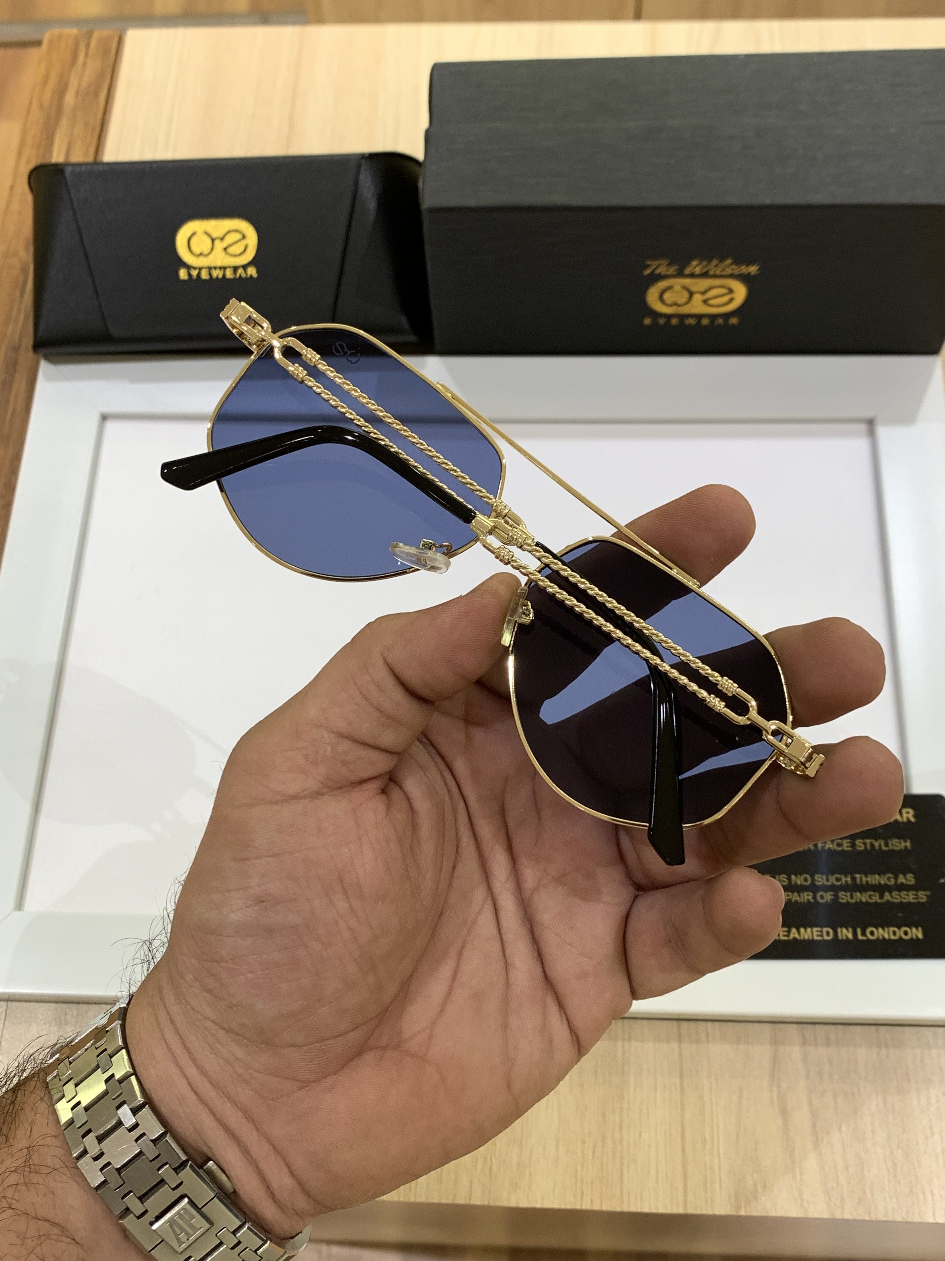 Wil_son 9875 Gold Blue