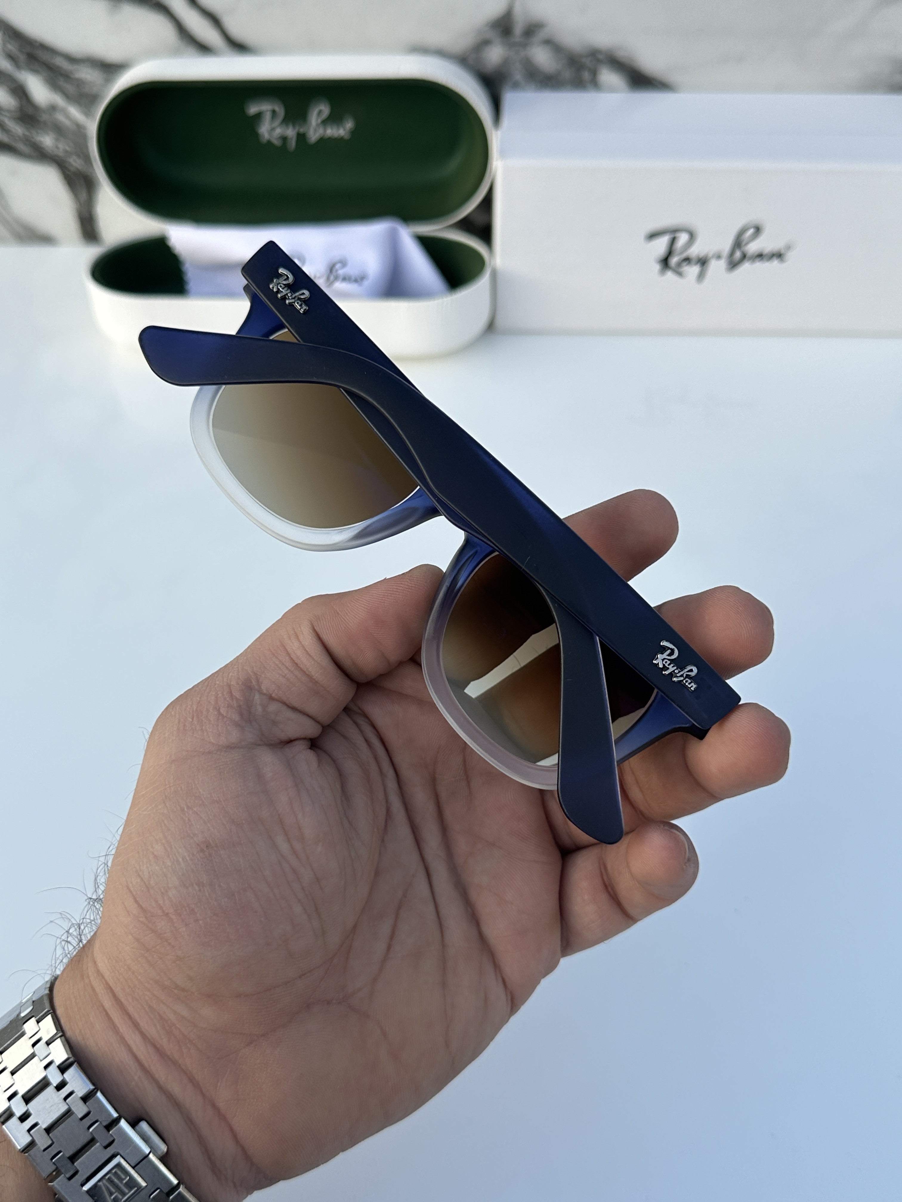 Ray_ban 2140 Blue Brown